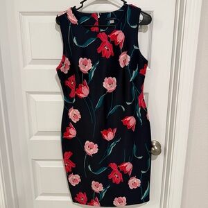 Tommy Hilfiger Women's Scuba Crepe Sheath Dress